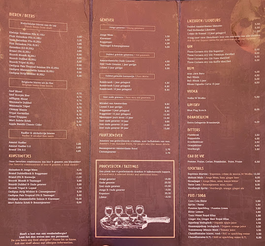 Proeflokaal A. van Wees - Horeca