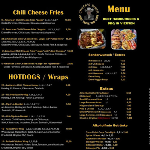 Opinii despre Chuck’s Diner în Nieuw-Vennep - Horeca