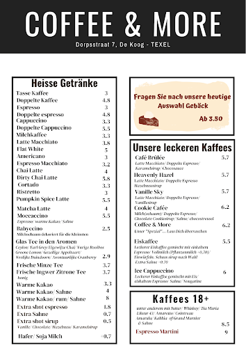 Opinii despre Coffee & More Texel în De Koog - Horeca