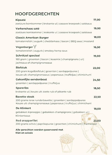 Eetcafé de Klinkert - Horeca
