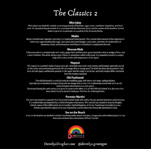 Dorothy’s Drag under the rainbow