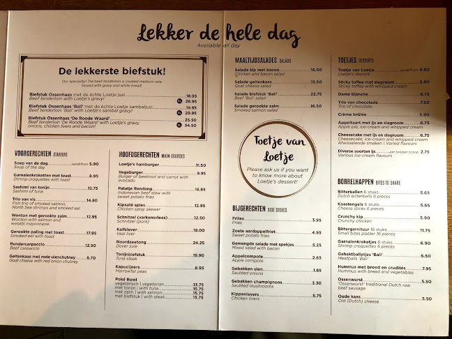Opinii despre Loetje Amsterdam Centraal în Amsterdam - Horeca