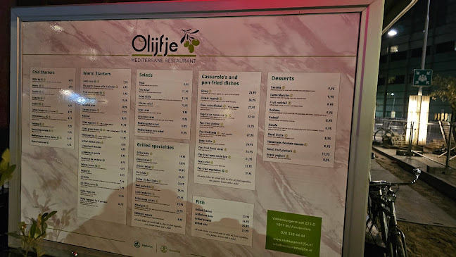 Opinii despre Restaurant Olijfje în Amsterdam - Horeca