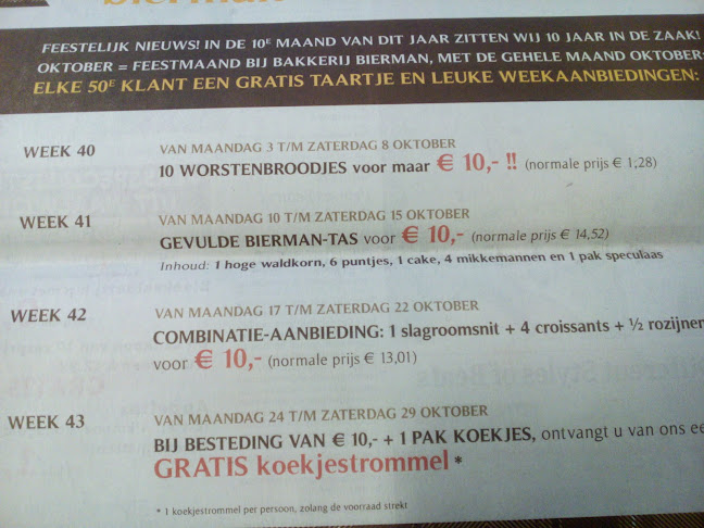 Comentarii opinii despre Bakkerij Bierman