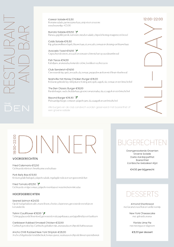 The Den Restaurant & Bar - 's-Hertogenbosch