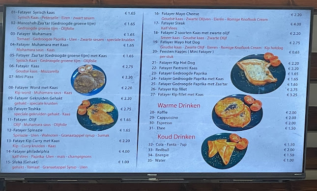 Opinii despre Fatayer Time în Voorburg - Horeca