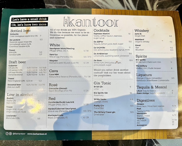 Opinii despre Restaurant Bar Kantoor în Amsterdam - Horeca