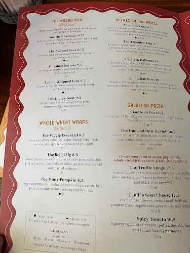 Vegitalian Open Times