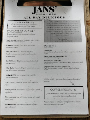 Opinii despre JANS’ Arnhem în Arnhem - Horeca