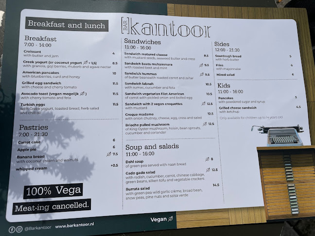 Restaurant Bar Kantoor - Amsterdam