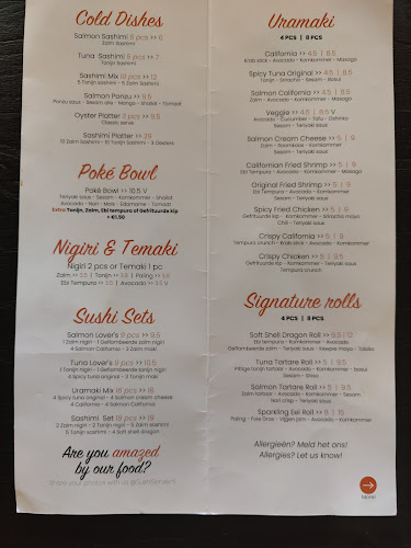 Opinii despre SENSE sushi & tea bar în Goes - Horeca