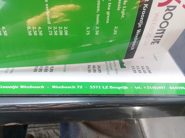 Opinii despre Eethuys 't Kroontje în Bergeijk - Horeca