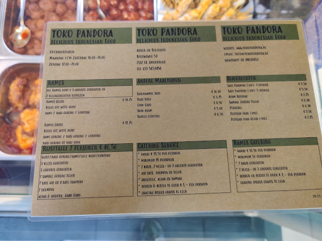 Opinii despre Toko Pandora în Hoofddorp - Horeca