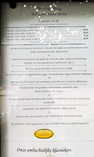de Weeghbrug - Horeca