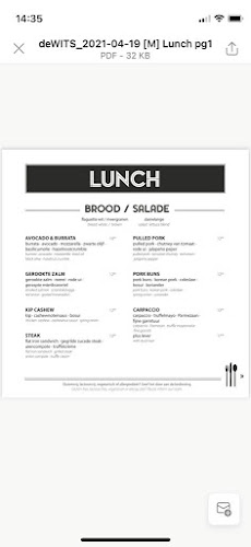 Comments and reviews of De Wits - Café restaurant