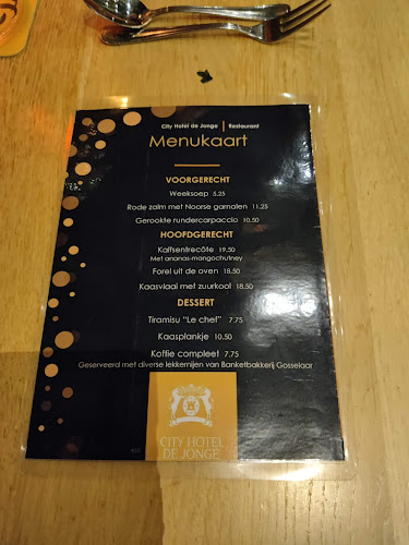 City Hotel de Jonge Phone number