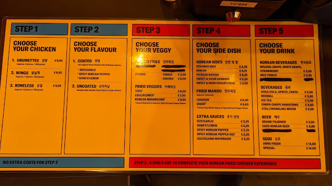 Comentarii opinii despre Gangnam Chicken Amsterdam West - Eerste Helmersstraat 251H