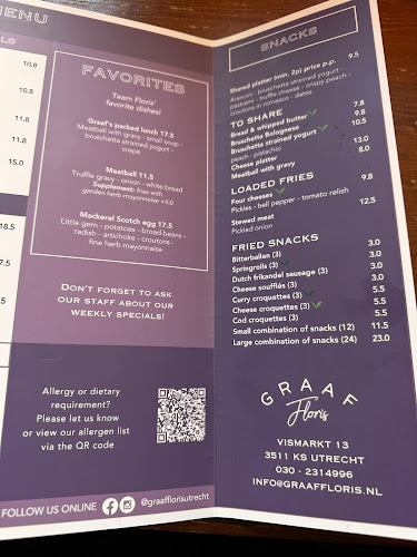Opinii despre Graaf Floris Café Restaurant în Utrecht - Horeca