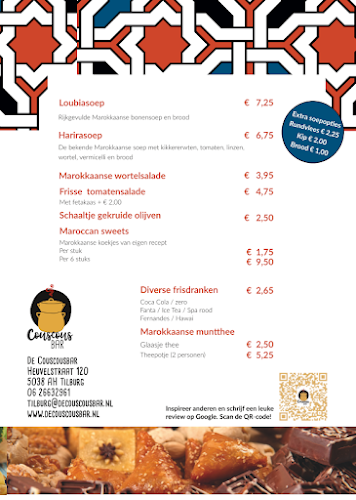 Opinii despre CousCousBar în Tilburg - Horeca