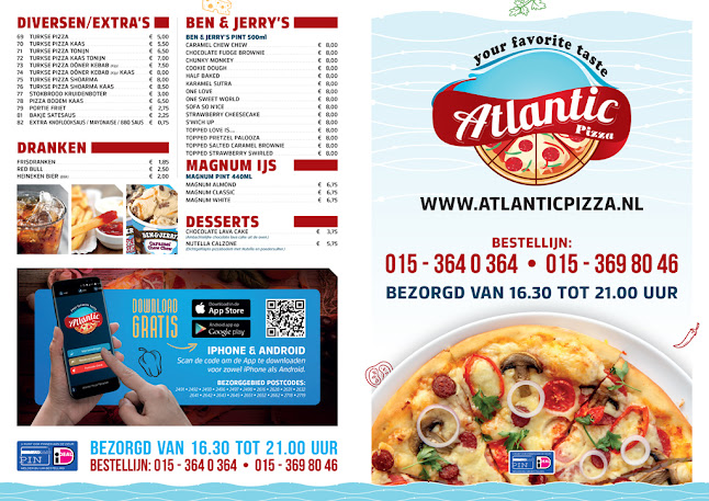 Opinii despre Atlantic Pizza în Pijnacker - Horeca