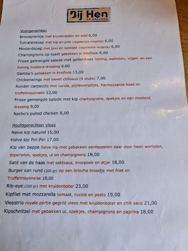 Eetcafé Bij Hen op Ameland