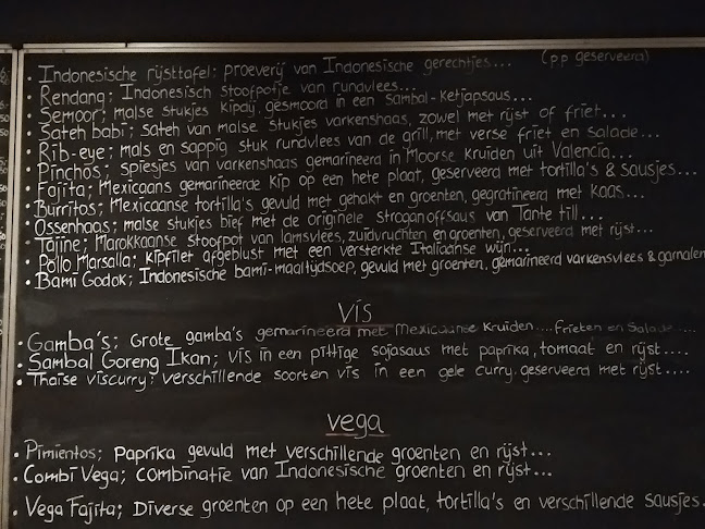 Eethuis Tante Toer Open Times