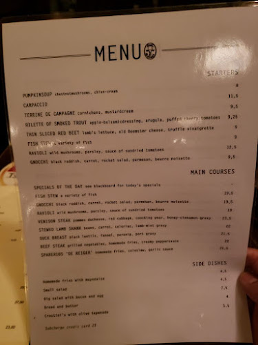 Café restaurant de Reiger - Horeca