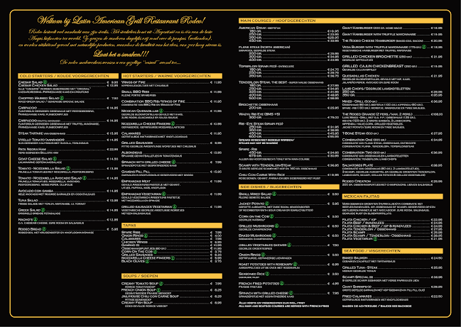 Rodeo Eindhoven - Horeca