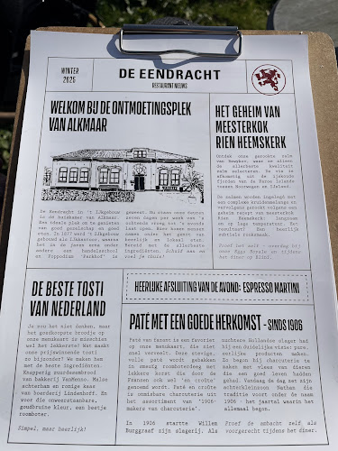 Opinii despre De Eendracht Alkmaar in ´t IJkgebouw în Alkmaar - Horeca