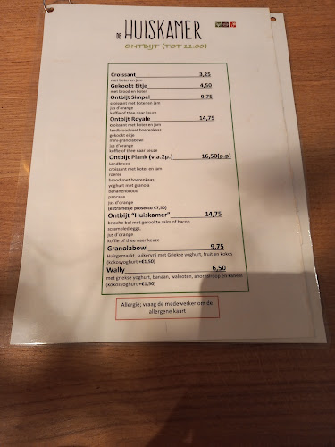 De Huiskamer Van Driebergen - Horeca