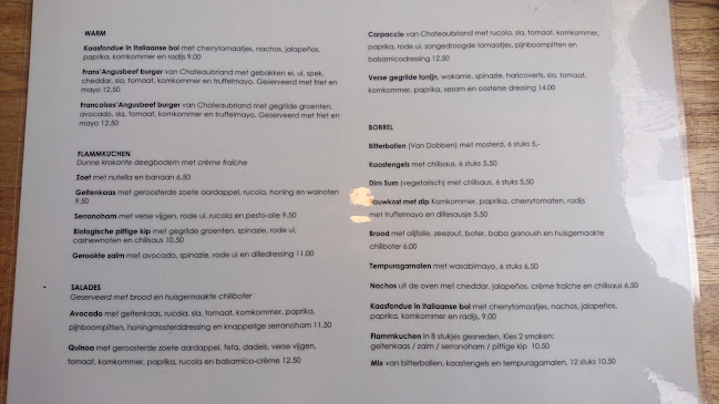 Opinii despre Meneer Frans în Haarlem - Horeca