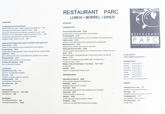 Restaurant Parc