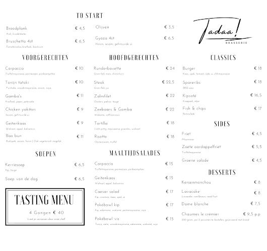 Opinii despre Brasserie Tadaa! în Veghel - Horeca