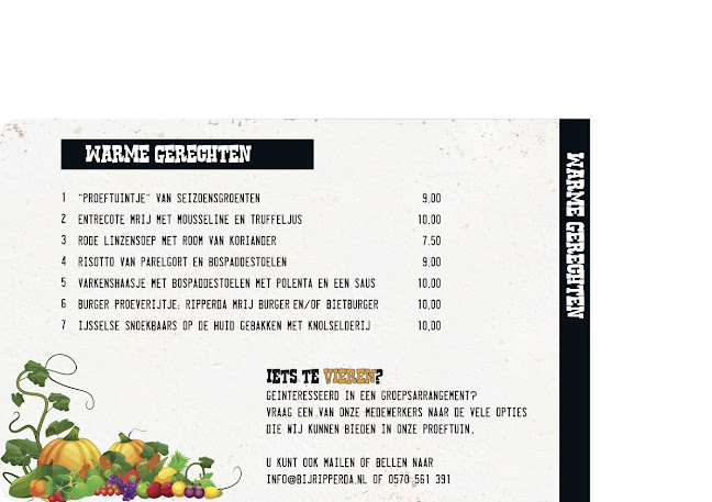 Opinii despre Eten & Drinken BIJRipperda în Olst - Horeca