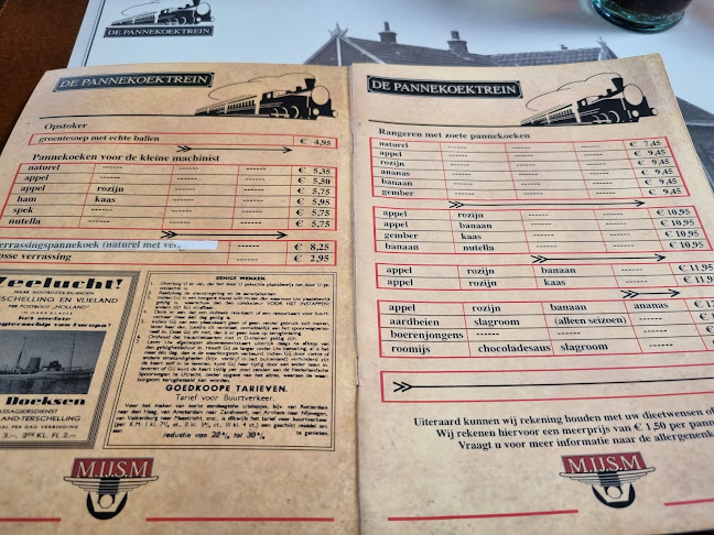 De Pannekoektrein - Horeca