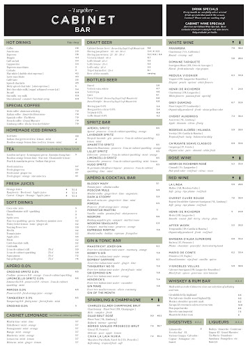 Restaurant Bistrot-bar 't Wycker Cabinet - Horeca