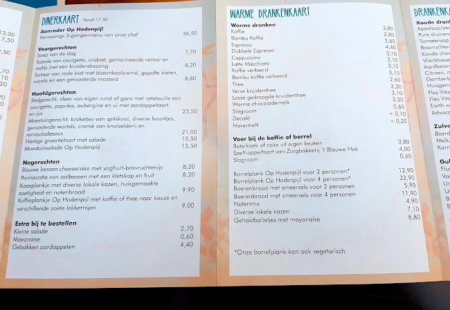 Op Hodenpijl - Horeca