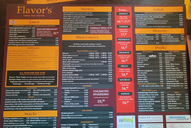 Opinii despre Flavor's în Den Haag - Horeca