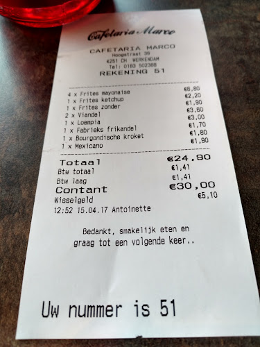 Cafetaria Marco - Werkendam