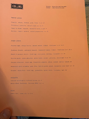 Opinii despre Collins în Amsterdam - Horeca